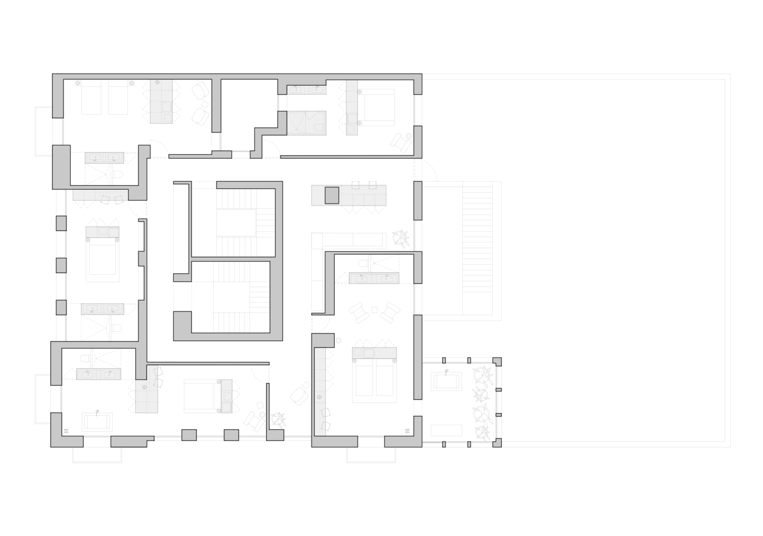 hotel layout plan