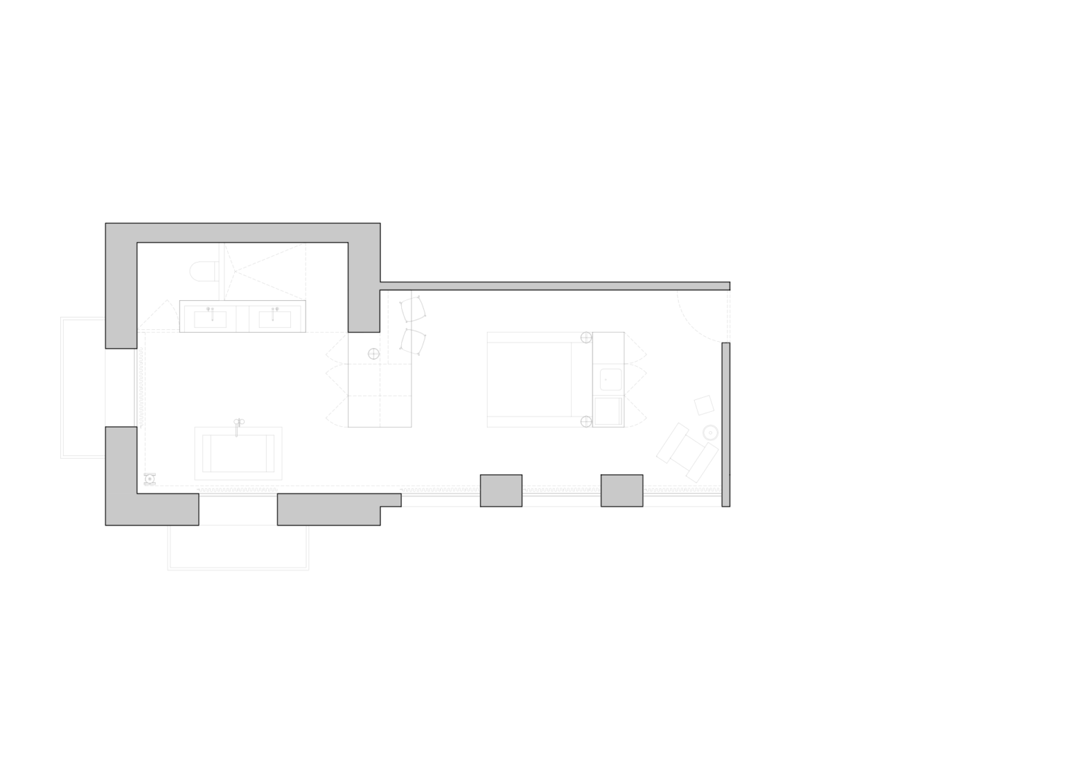 Hotel layout plan